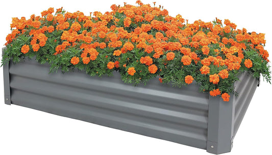 🌱 Elevated Metal Garden Bed – Stylish Raised Planter for Flowers & Veggies 🌼🍅