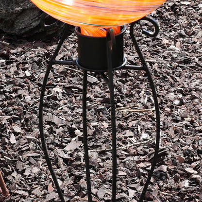 🌸 Elegant Outdoor Gazing Ball Stand – Showcase Your Garden’s Charm 🌿✨